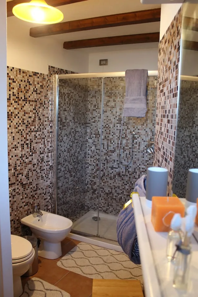 غرفة بسرير كوين بإطلالة على الحديقة، Pietra di Mare Guest House 5/5
