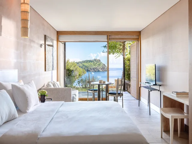 بنغل ديلوكس بإطلالة على البحر، Cape Sounio, A Resort to Live 1/3