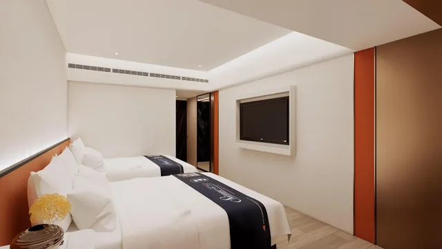 غرفة قياسية بسريرين مزدوجين، Ali-Shan Kaofeng Hotel 1/3