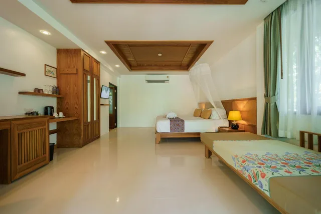 كوخ بسرير كينج، Ban Sainai Resort - SHA Extra Plus 5/10