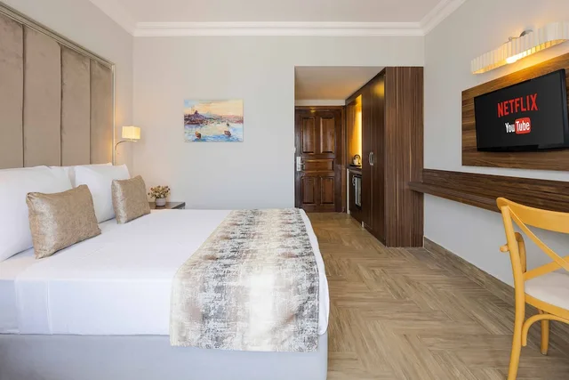 غرفة ديلوكس بسرير مزدوج أو سريرين منفصلين، Elite Hotel Bodrum 2/5