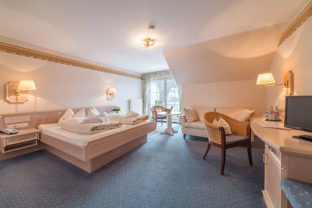 غرفة كومفورت بسريرين منفصلين، Hotel Bayernwinkel - Yoga & Ayurveda 1/1