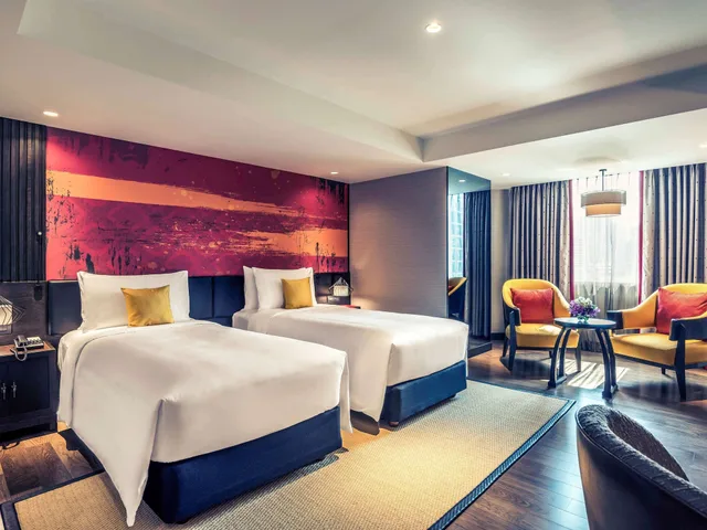 غرفة ديلوكس بسريرين منفصلين بحوض استحمام، Mercure Bangkok Sukhumvit 11 4/10
