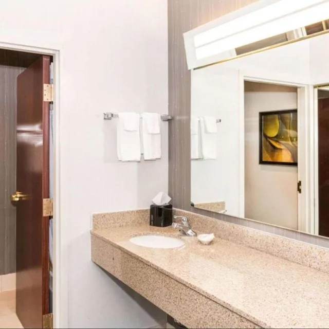 غرفة سوبيريور بسرير كينج بشرفة، Country Inn & Suites by Radisson, Columbus-Edinburgh 5/9