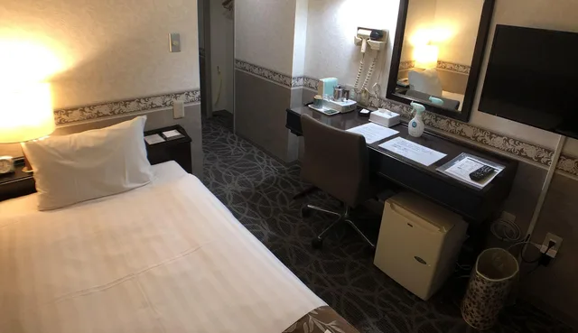 Semi Room, Standard, Semi Double Bed, Smoking، Hotel Crown Hills Kamaishi (Formerly: Hotel Sunroute Kamaishi) 1/1