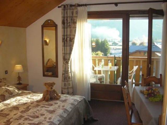 غرفة بسرير مزدوج أو سريرين منفصلين، Hotel Le Gai Soleil 6/8