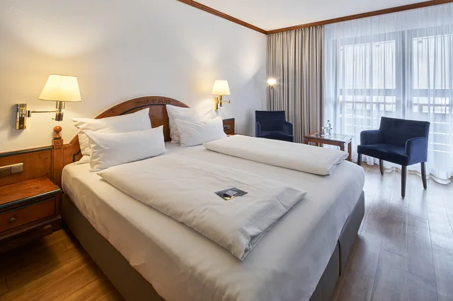 غرفة بسريرين منفصلين، Riessersee Hotel 1/2