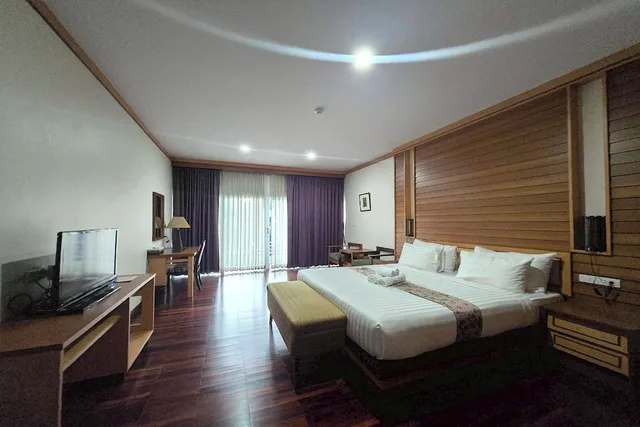 غرفة ديلوكس بسرير كينج، Taman Spa Resort 6/10