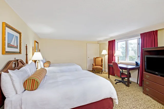 غرفة بسريرين مزدوجين لذوي الإعاقة، Ramada by Wyndham Seekonk Providence Area 1/3
