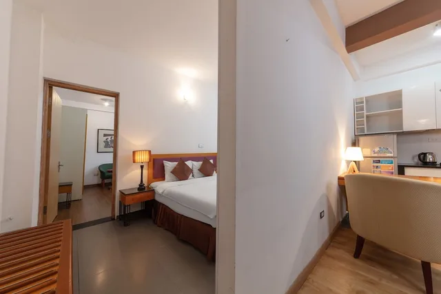 غرفة متصلة بسريرين مزدوجين، Golden Sun Villa Hotel 2/4