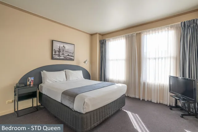 غرفة تنفيذية بسرير كينج بغرفة نوم واحدة، Carlton Clocktower Apartments 3/6