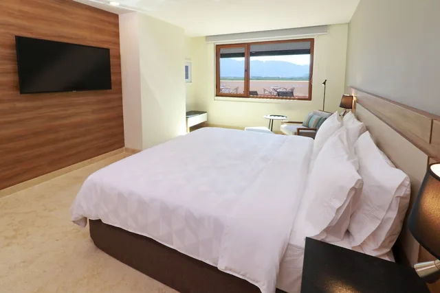 جناح بسرير كينج مع أريكة، Holiday Inn and Suites Puerto Vallarta Marina and Golf 1/2