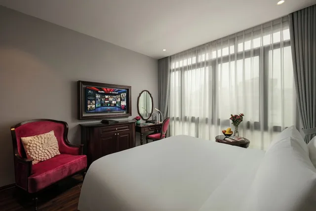 غرفة اقتصادية بسرير كوين، Serene Central hotel 3/5