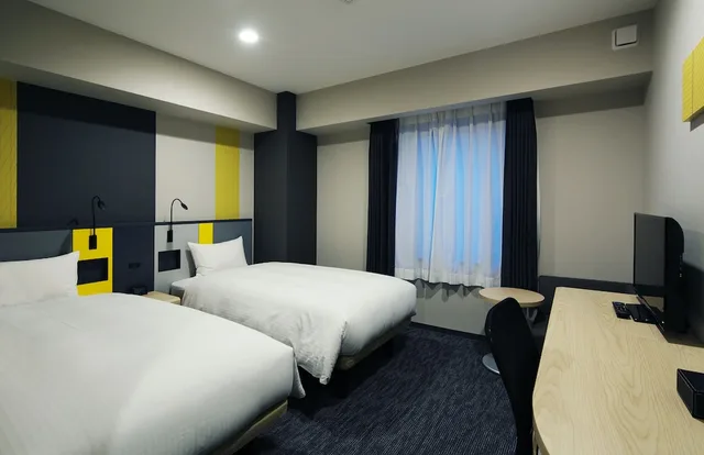 غرفة بسريرين منفصلين، Smile Hotel Utsunomiya Nishiguchi Ekimae 1/2