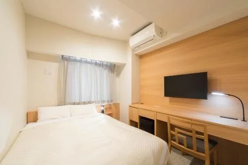 غرفة قياسية بسرير مزدوج، Hotel Mid in Kuramae Ekimae 1/1