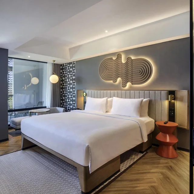 Comfort, Suite, King Bed, Ocean View, Tribe Bali Kuta Beach 3/7