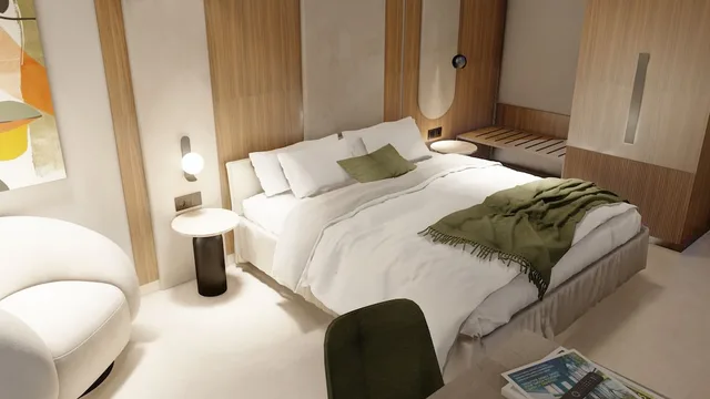 غرفة مزدوجة ديلوكس بإطلالة على المسبح، Alizo Boutique Hotel & Spa - Adults Only 5/10