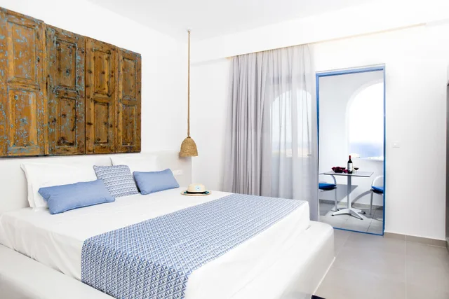 غرفة بانورامية بسرير مزدوج بشرفة، Lindos Portes Suites 3/10