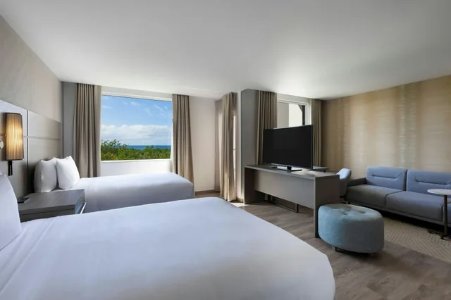 غرفة بسريرين كوين، Residence Inn by Marriott Cancun Hotel Zone 1/9