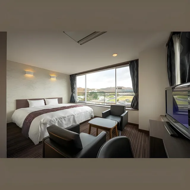 غرفة بسرير مزدوج في الملحق، AKIU GRAND HOTEL 1/1