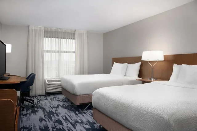 غرفة بسريرين كوين، Fairfield Inn & Suites Sioux Falls Airport 2/4