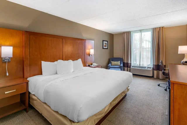 غرفة بسرير كينج مع أريكة لذوي الإعاقة، Comfort Inn Alliance 1/1