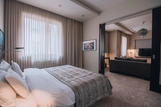 جناح تنفيذي بسرير كينج مع أريكة، Townhouse 27 Hotel Belgrade 1/4