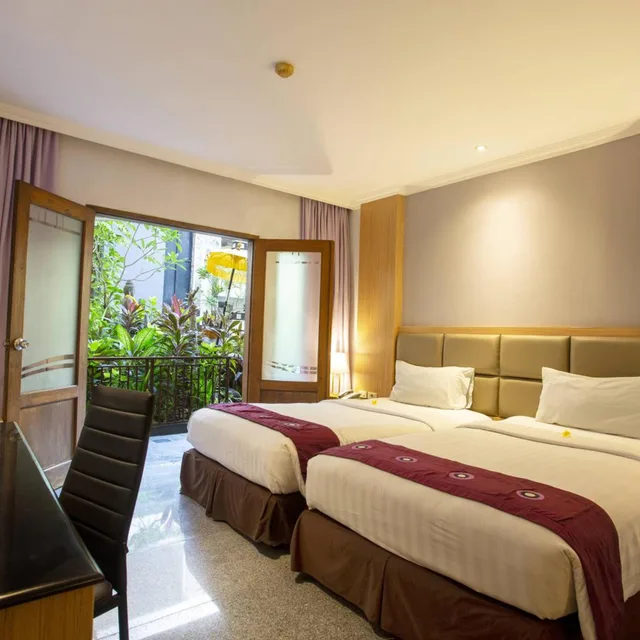 Deluxe, Double or Twin Bed, Pool Access، Famous Hotel Kuta (ex Permata Kuta Hotel by Prasanthi) 6/10