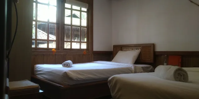 غرفة بأربعة أسرّة بغرفتي نوم، Menjangan Ecolodge 1/2