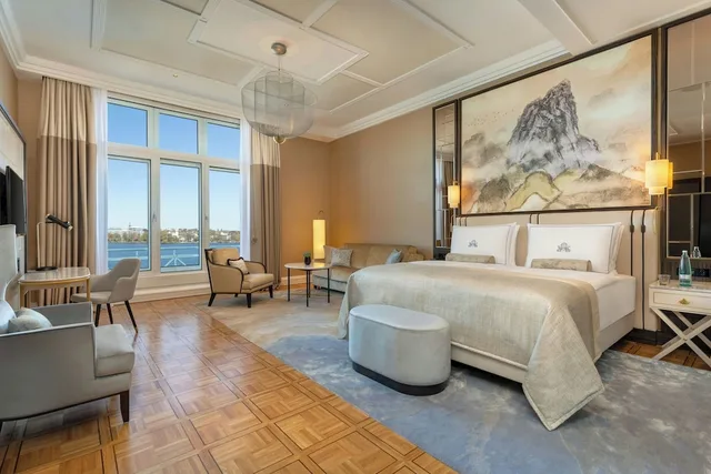 جناح جونيور بسريرين منفصلين بإطلالة على البحيرة، Hotel Atlantic Hamburg, Autograph Collection 4/10