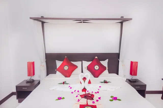 غرفة ديلوكس بسريرين منفصلين بإطلالة على المسبح، Monaburi Boutique Resort 5/10