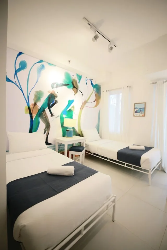 غرفة بريميوم بسريرين منفصلين بغرفة نوم واحدة، La Bella Boutique Hotel 3/3