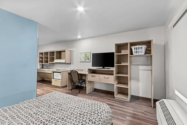 غرفة مفردة بسرير كوين، WoodSpring Suites Gilbert - Mesa Gateway Airport 1/4