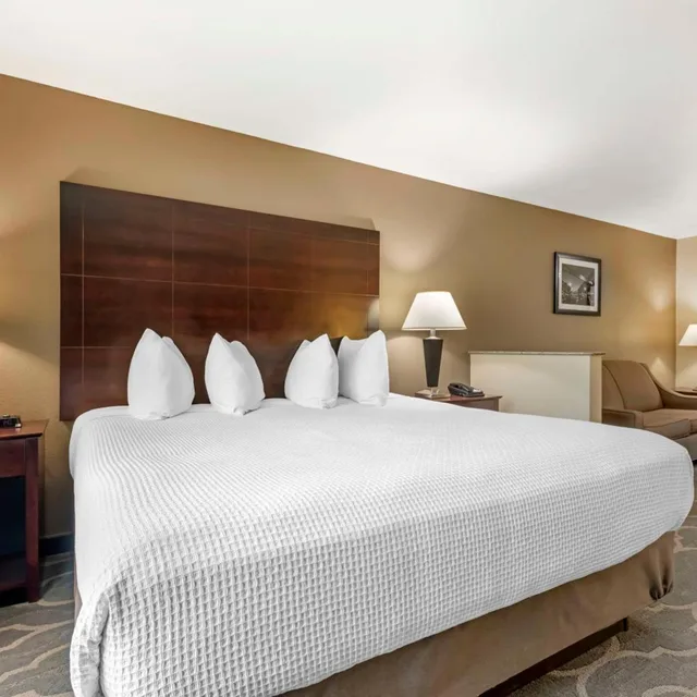 جناح بسرير كينج بغرفة نوم واحدة مع أريكة، Best Western Plus Burleson Inn & Suites 1/2