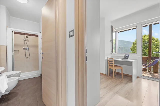 2 Bedrooms, Panoramic, Apartment, 2 Double and Twin Beds, Valley View, Balcony، Residence Lagorai 4/4