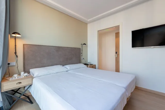 شقة سوبيريور بسريرين مزدوجين بشرفة بغرفتي نوم، Kyrat Amarac Suites 1/2