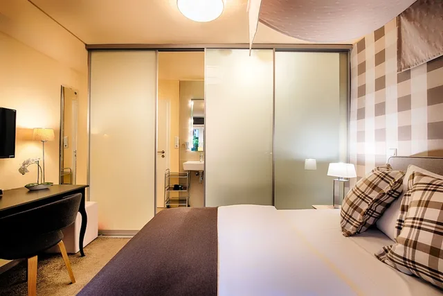 غرفة كومفورت مفردة بسريرين منفصلين، Hotel Furst Garden 3/4