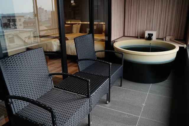 Japanese Western, Superior, 2 Futon Beds, Outdoor Bath، LiVEMAX Resort Kaga-Yamashiro 3/3