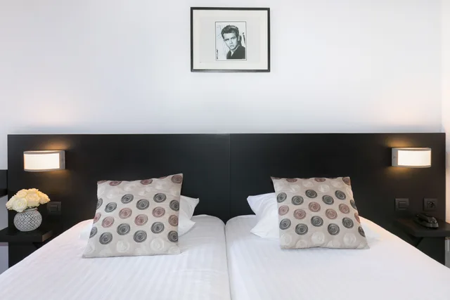 غرفة بريستيج بسرير مزدوج أو سريرين منفصلين، Best Western Hotel Mediterranee Menton 3/3