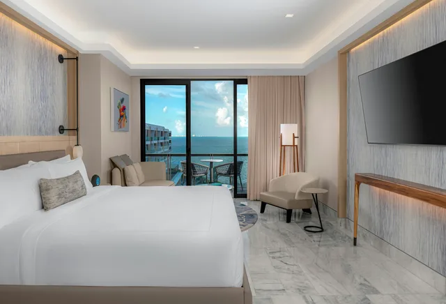Deluxe, Suite, King Bed, Ocean Front، Waldorf Astoria Riviera Maya 1/3