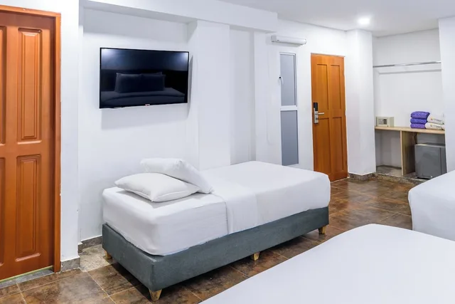 غرفة عائلية بسرير كينج وسريرين مزدوجين، Hotel Caribbean Cartagena 5/10