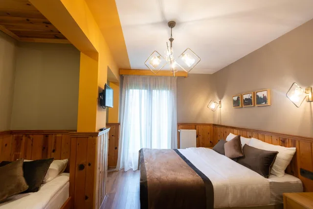 غرفة ثلاثية بإطلالة على الجبل، Ayder Koru Otel 1/6