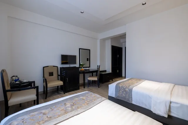 غرفة سوبيريور بسريرين منفصلين بإطلالة على المدينة، Rosaleen Boutique Hotel 3/10
