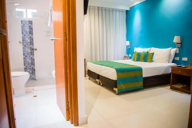 غرفة بسرير مزدوج، Bocagrande Cartagena de Indias 5/9
