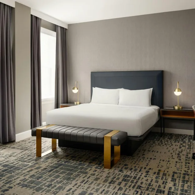 غرفة تنفيذية بسرير كينج بإطلالة على المدينة، Le Meridien Philadelphia 2/10
