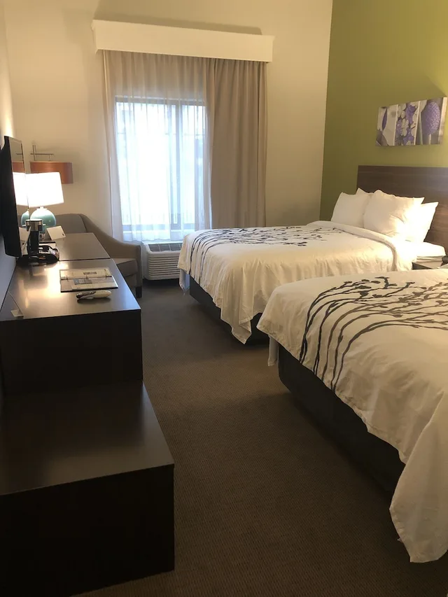 غرفة بسريرين كوين لذوي الإعاقة، Sleep Inn and Suites Fort Worth Fossil Creek 2/6