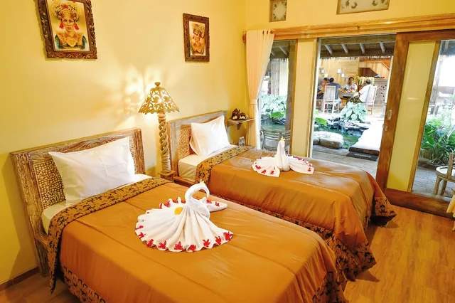 غرفة سوبيريور بسريرين منفصلين بشرفة، Uma Shanty Homestay 1/8