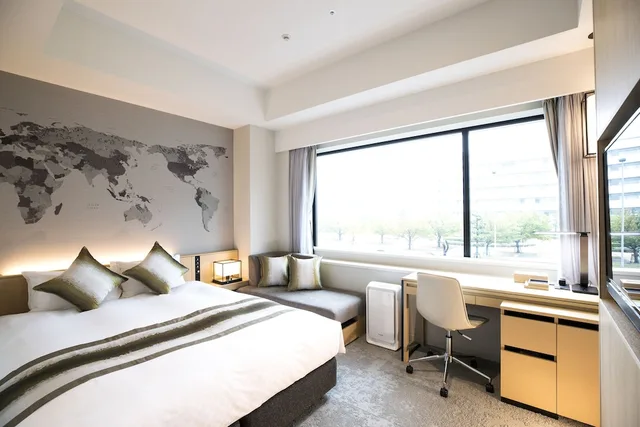 Pacific, Standard, Queen Bed, Side View، Centrair Hotel 1/2