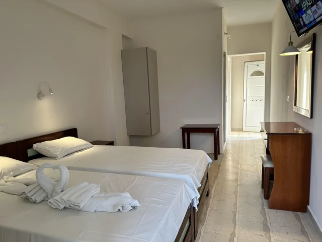 استوديو سوبيريور بسريرين منفصلين، Aggelos Family Hotel 1/2