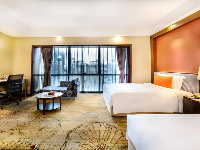 Smart, Feature, Twin Beds، Leeden Hotel Guangzhou 1/2